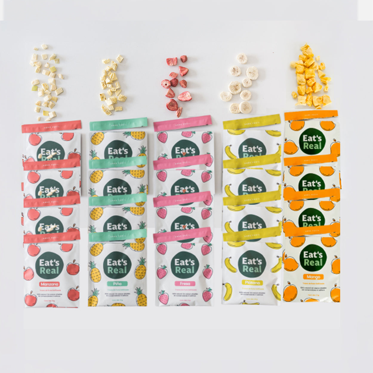 Paquete de 20 snacks